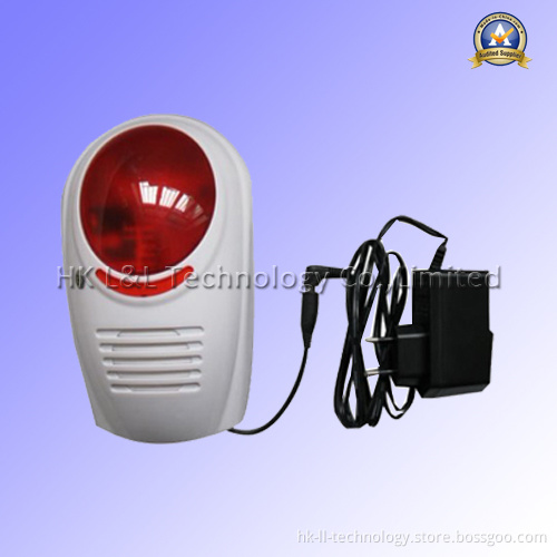 Wireless Electronic Strobe Siren for Home GSM Alarm System